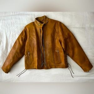 Leathers Club Genuine Leather Jacket, brown leather, size 44